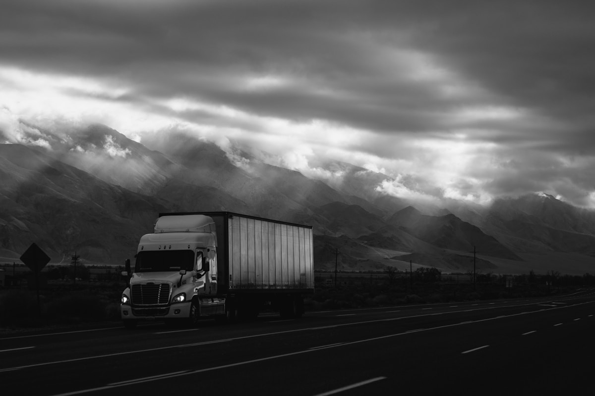 A REAPER LOGISTICS LLC driver at the receiving door